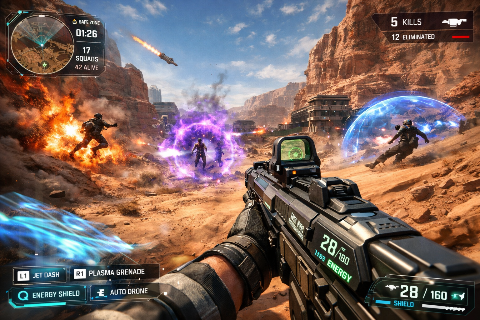 Apex Legends oynanış görseli