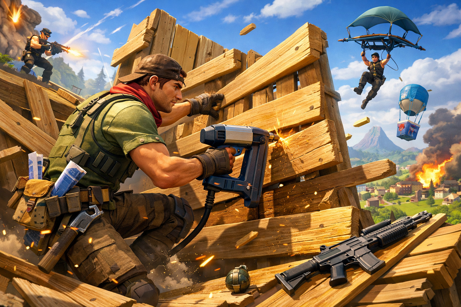 Fortnite yapı sistemi görseli