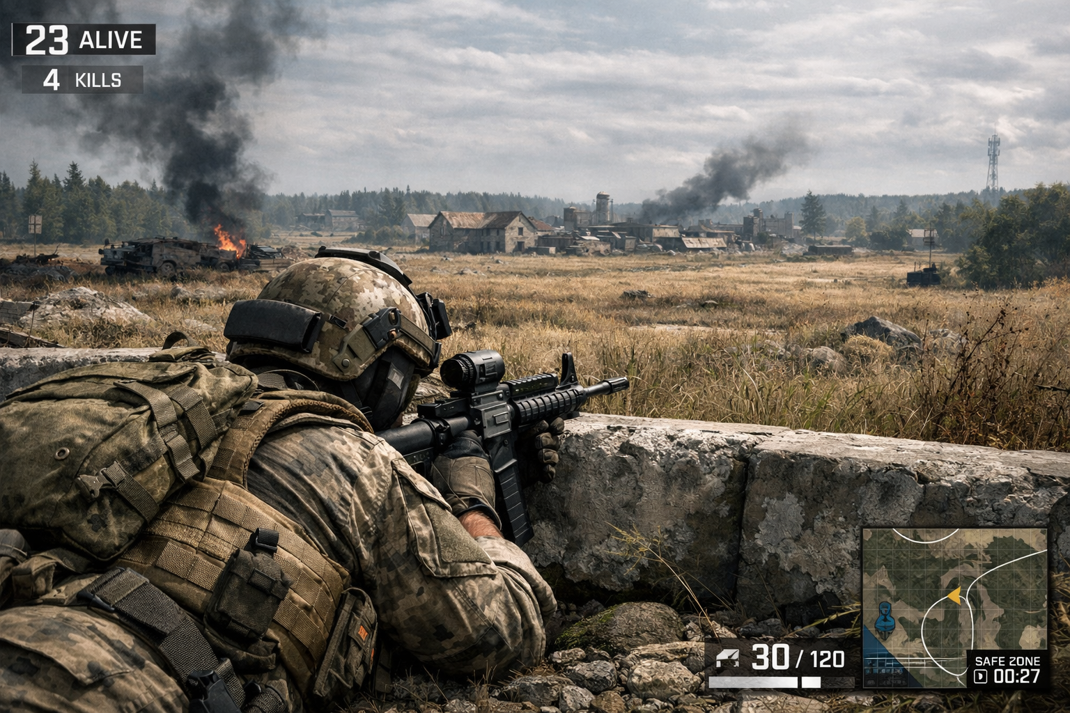 PUBG oynanış görseli