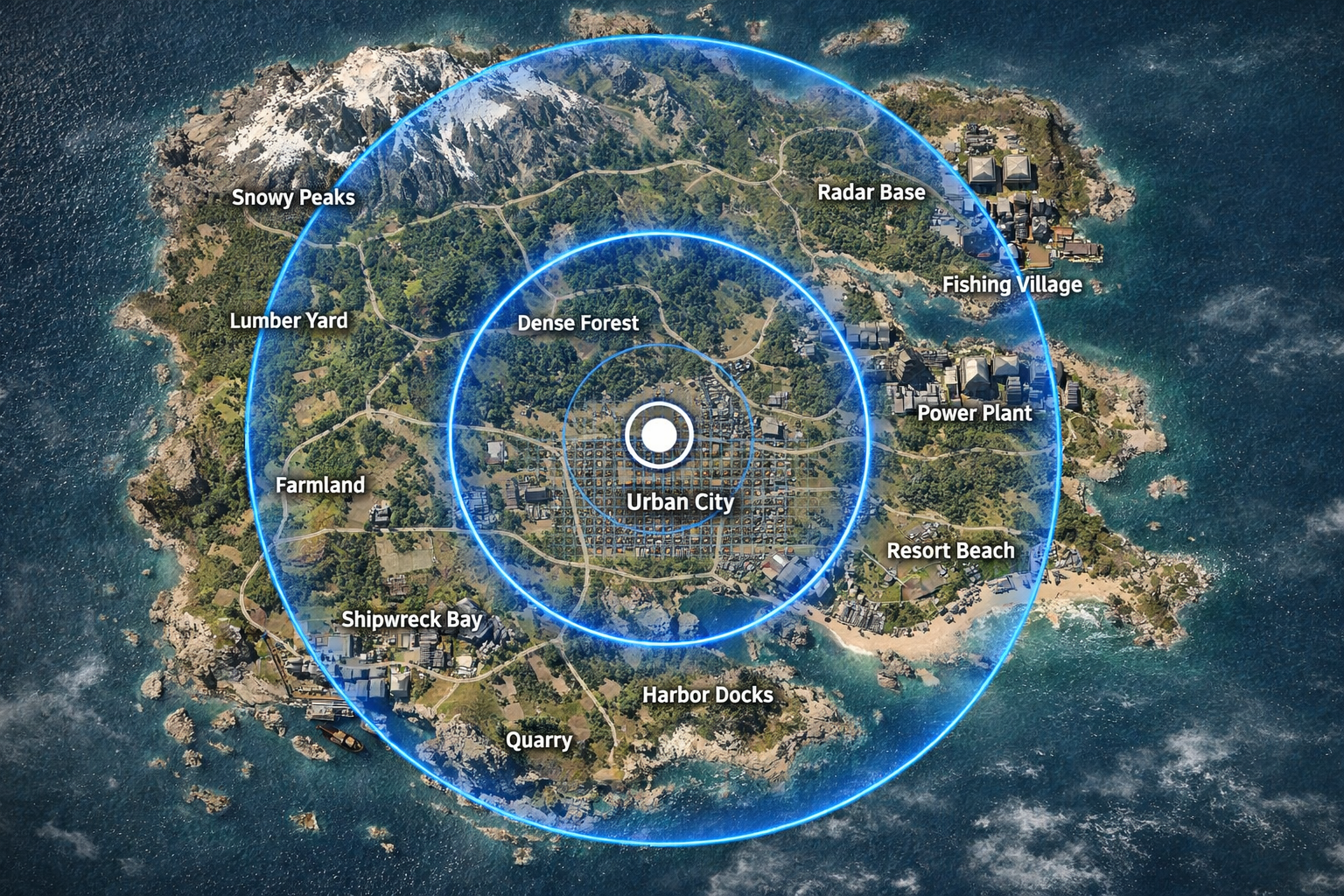 PUBG harita görseli